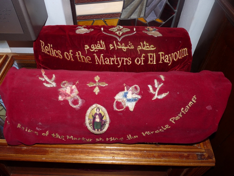 Some of the Relics of Martyrs and saints